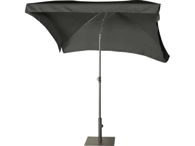 Aruba - 200x130cm - Zwart - Volant - Kantelbaar