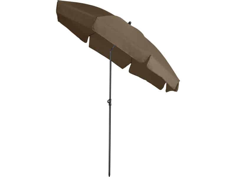 Aruba - Ø200cm - Taupe - Volant - Kantelbaar