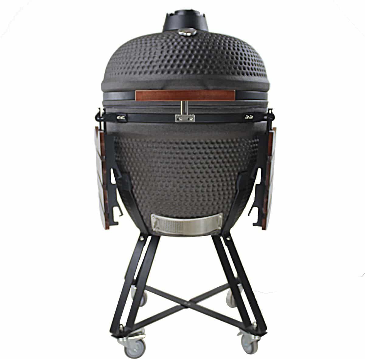 auplex kamado bbq extra large 23 inch black edition