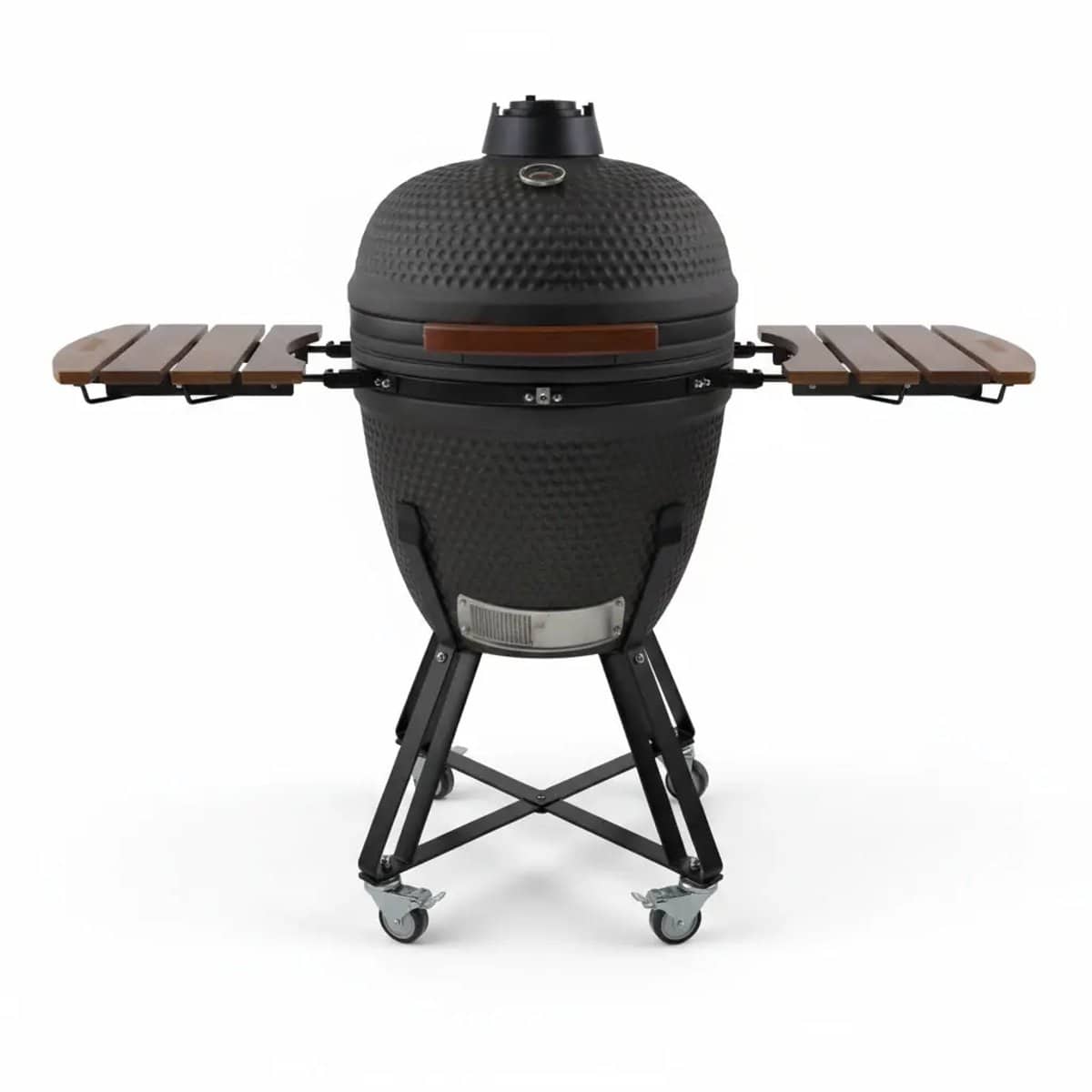 auplex kamado bbq large 21 inch black edition