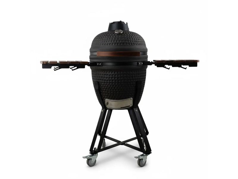 Auplex Kamado BBQ Medium 18 inch Black edition