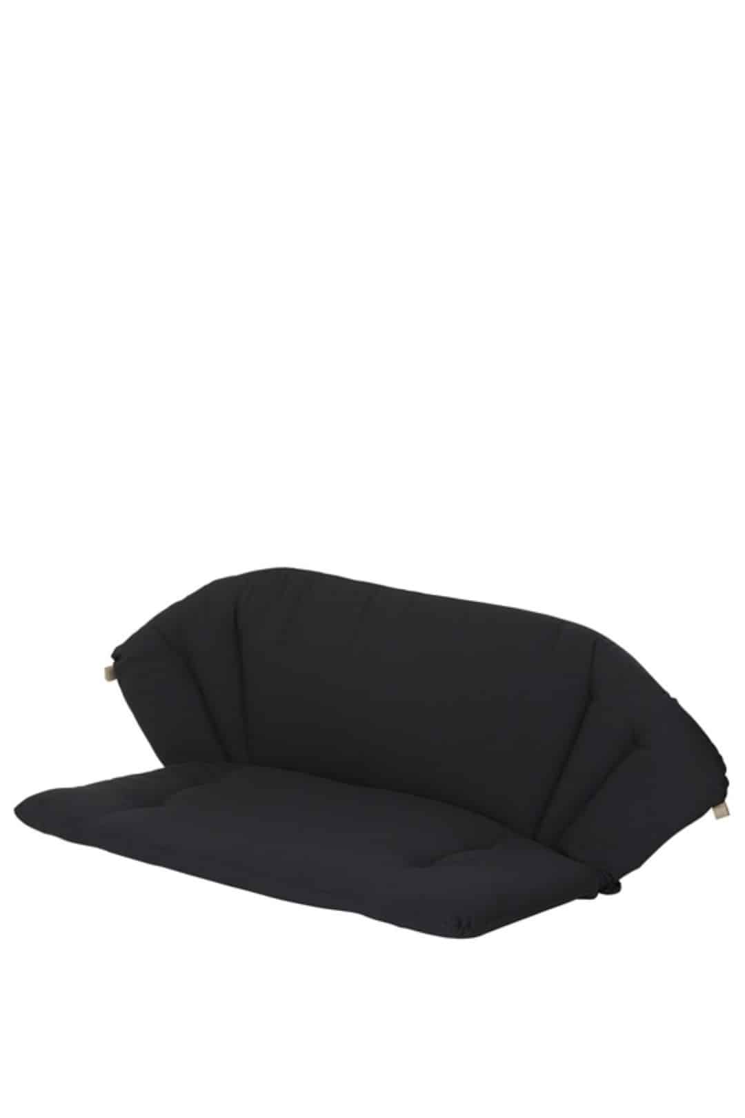 bank toledo / elegance donkergrijs 100x85x6 cm havana hartman hartman