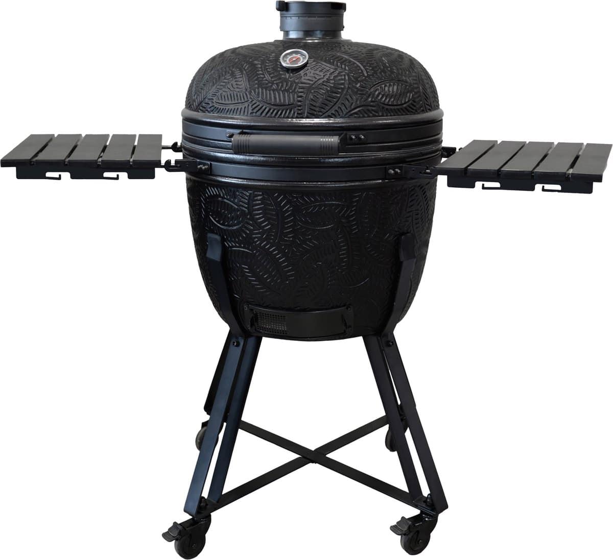 barbecook kamal 2.0 extra large kamado zwart mat