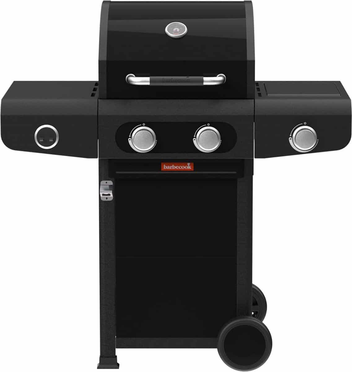 barbecook siesta 210 graphite gasbarbecue zwart 112x56x118cm