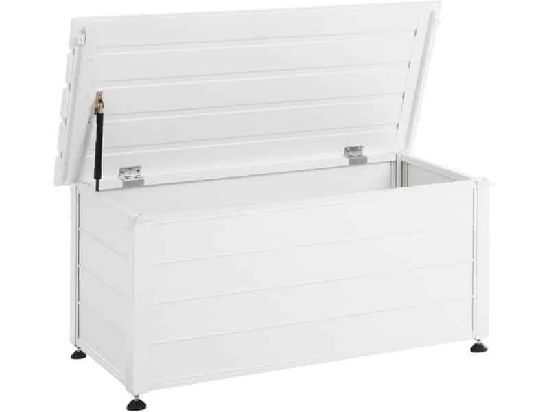 BELIANI CAMPALTO - Kussenbox - Wit - 113 x 50 cm - Aluminium
