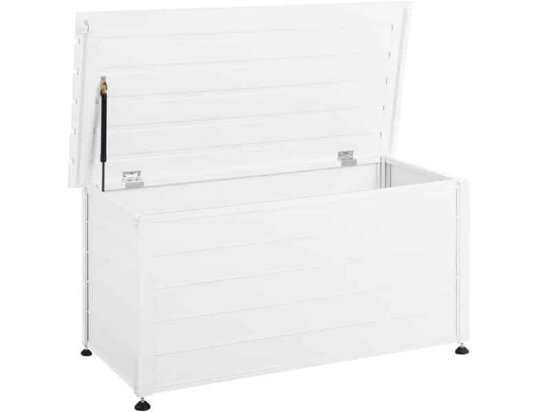 BELIANI CAMPALTO - Kussenbox - Wit - 123 x 60 cm - Aluminium