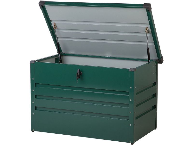 BELIANI CEBROSA S - Kussenbox - Donkergroen - Staal