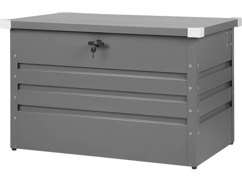 BELIANI CEBROSA S - Kussenbox - Grijs - Staal