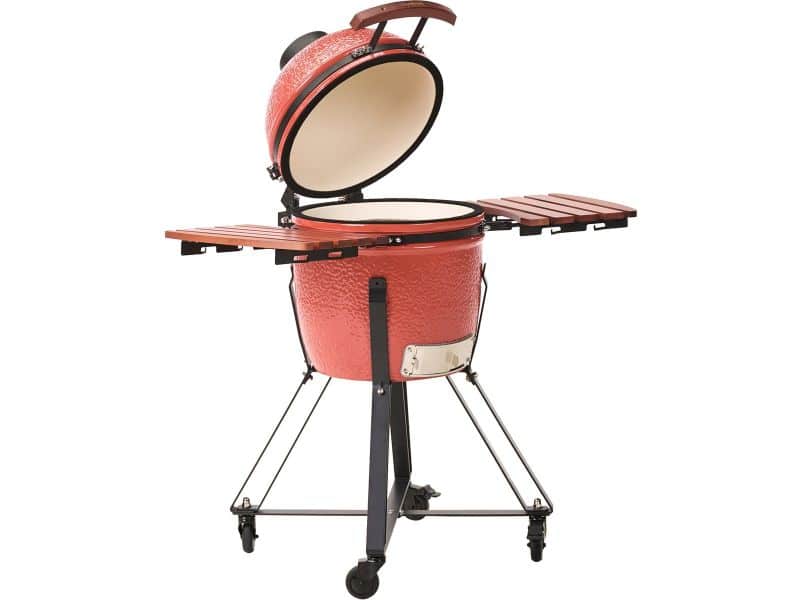 BELIANI KAMADO - Houtskoolgrill - Rood - Keramiek