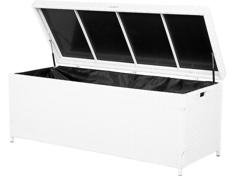 BELIANI MODENA - Kussenbox - Wit - PE rotan