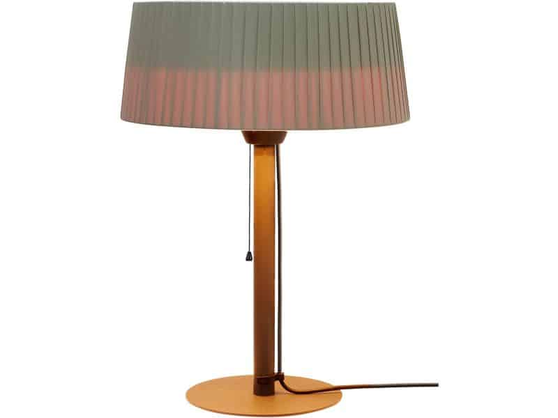 BELIANI OLLERIA - Terrasverwarmer - Grijs - Staal