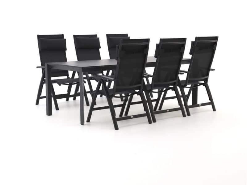 Bellagio Avenza/Sestino 220cm dining tuinset 7-delig verstelbaar - Laagste prijsgarantie!