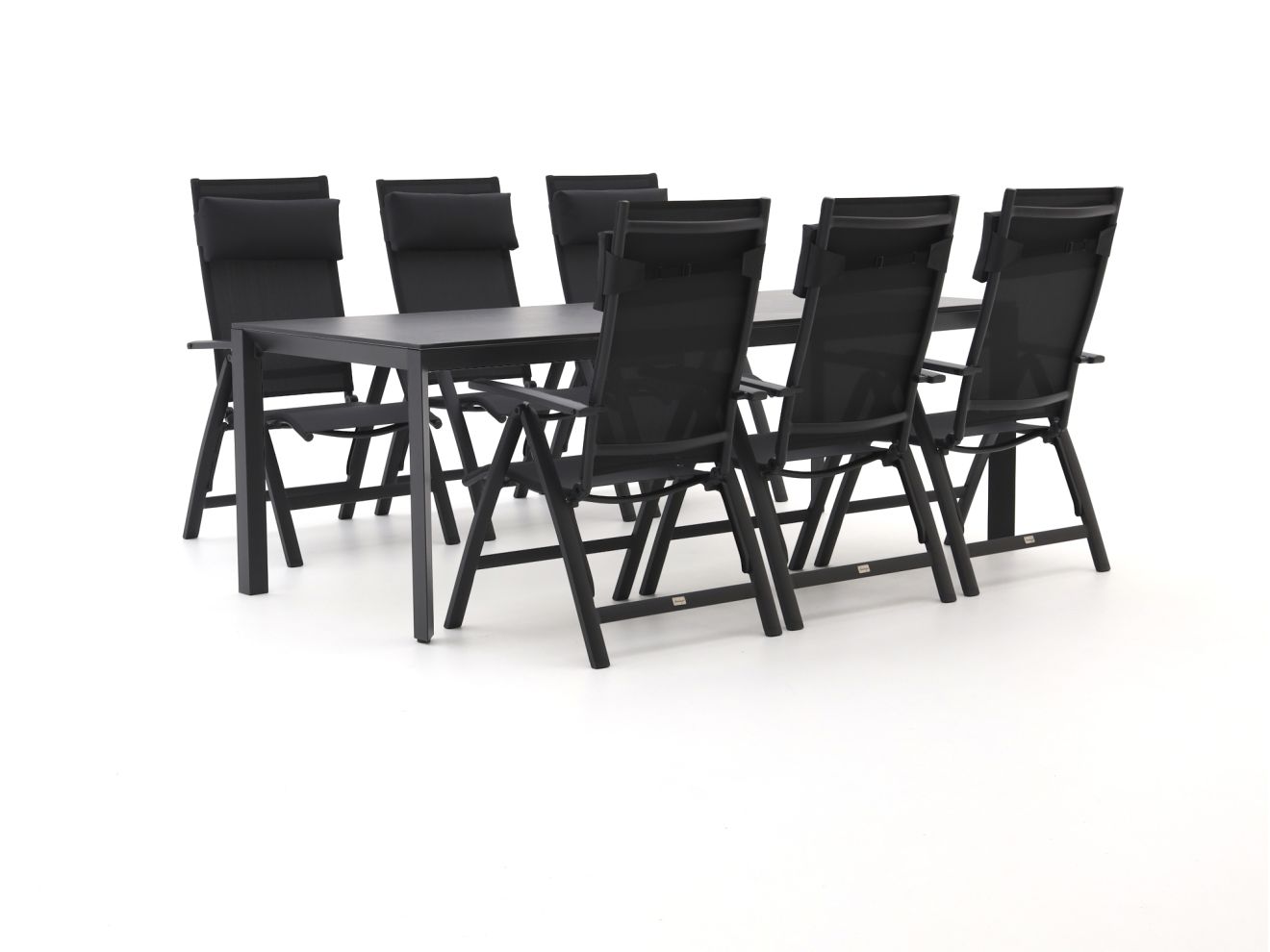 bellagio avenza/sestino 220cm dining tuinset 7 delig verstelbaar laagste prijsgarantie!