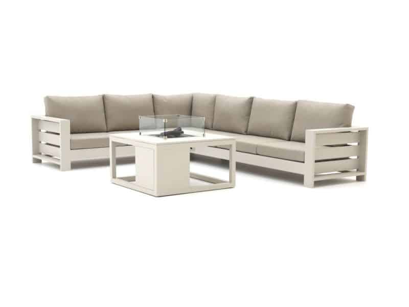 Bellagio Avolo/Cosiraw 100cm hoek loungeset 3-delig links 6-zits - Laagste prijsgarantie!
