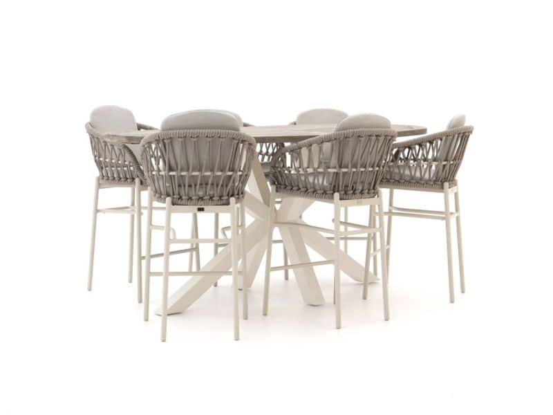 Bellagio Cupello/ROUGH-Y Ellips 240cm barset 7-delig stapelbaar - Laagste prijsgarantie!