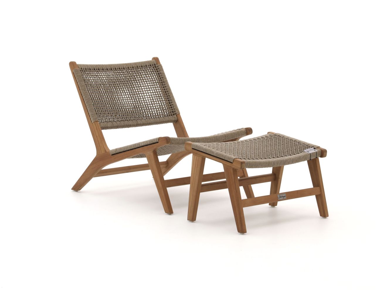 bellagio elcito lounge tuinstoel met voetenbank laagste prijsgarantie!