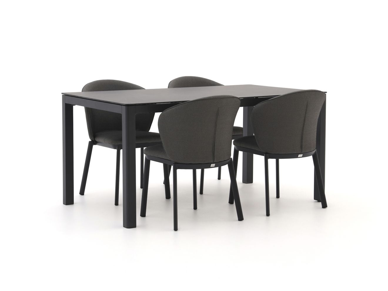 bellagio san lupo/la fonte 160cm dining tuinset 5 delig laagste prijsgarantie!