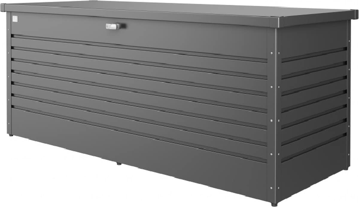 biohort hobbybox kussenkist antraciet 201×83 cm.