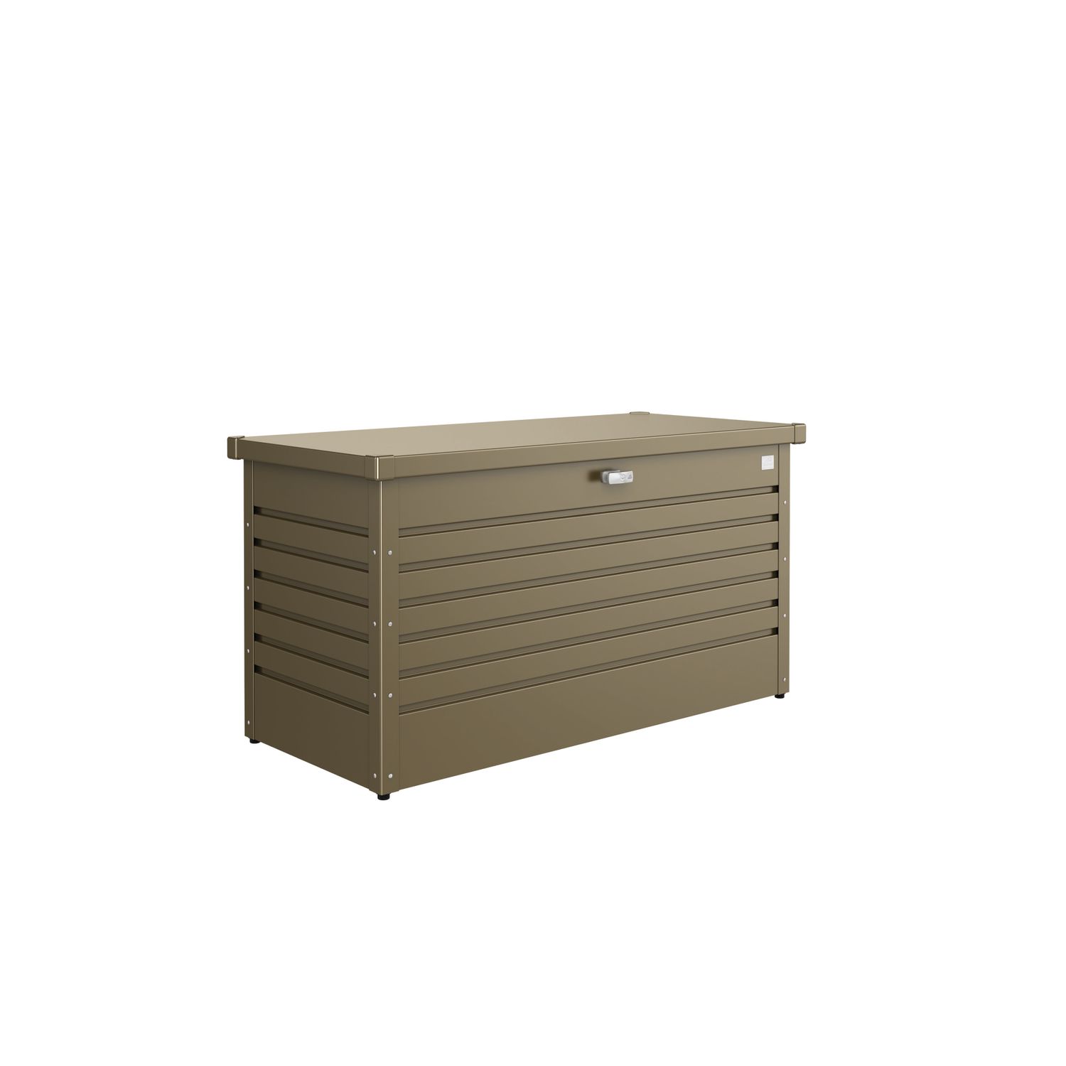 biohort kussenbox hobbybox 130 metaal brons metallic 134x62x71cm