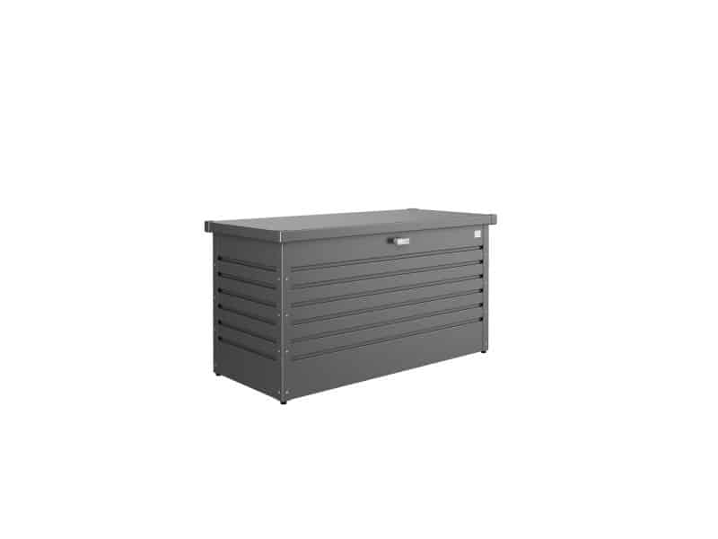 Biohort Kussenbox Hobbybox 130 - Metaal - Donkergrijs Metallic - 134x62x71cm