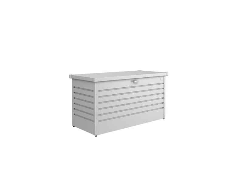 Biohort Kussenbox Hobbybox 130 - Metaal - Zilver Metallic - 134x62x71cm