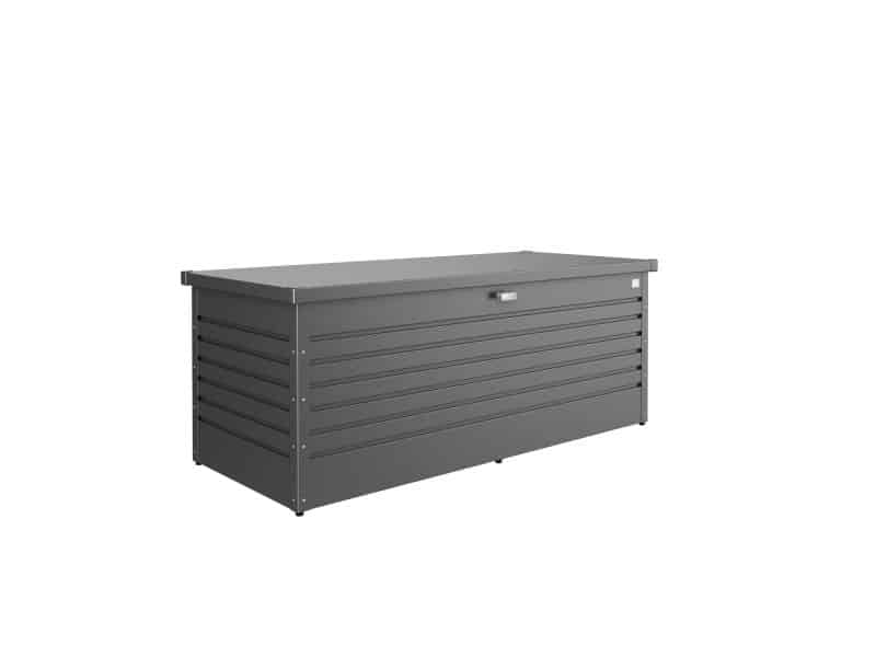 Biohort Kussenbox Hobbybox 180 - Metaal - Donkergrijs Metallic - 181x79x71cm