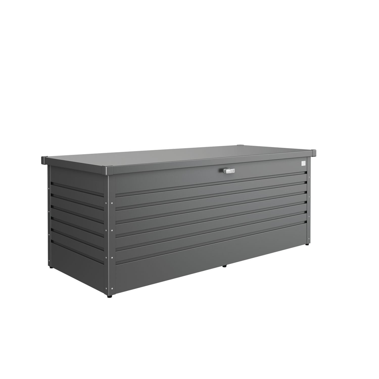 biohort kussenbox hobbybox 180 metaal donkergrijs metallic 181x79x71cm