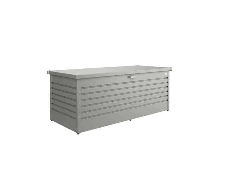 Biohort Kussenbox Hobbybox 180 - Metaal - Kwartsgrijs-metallic - 181x79x71cm