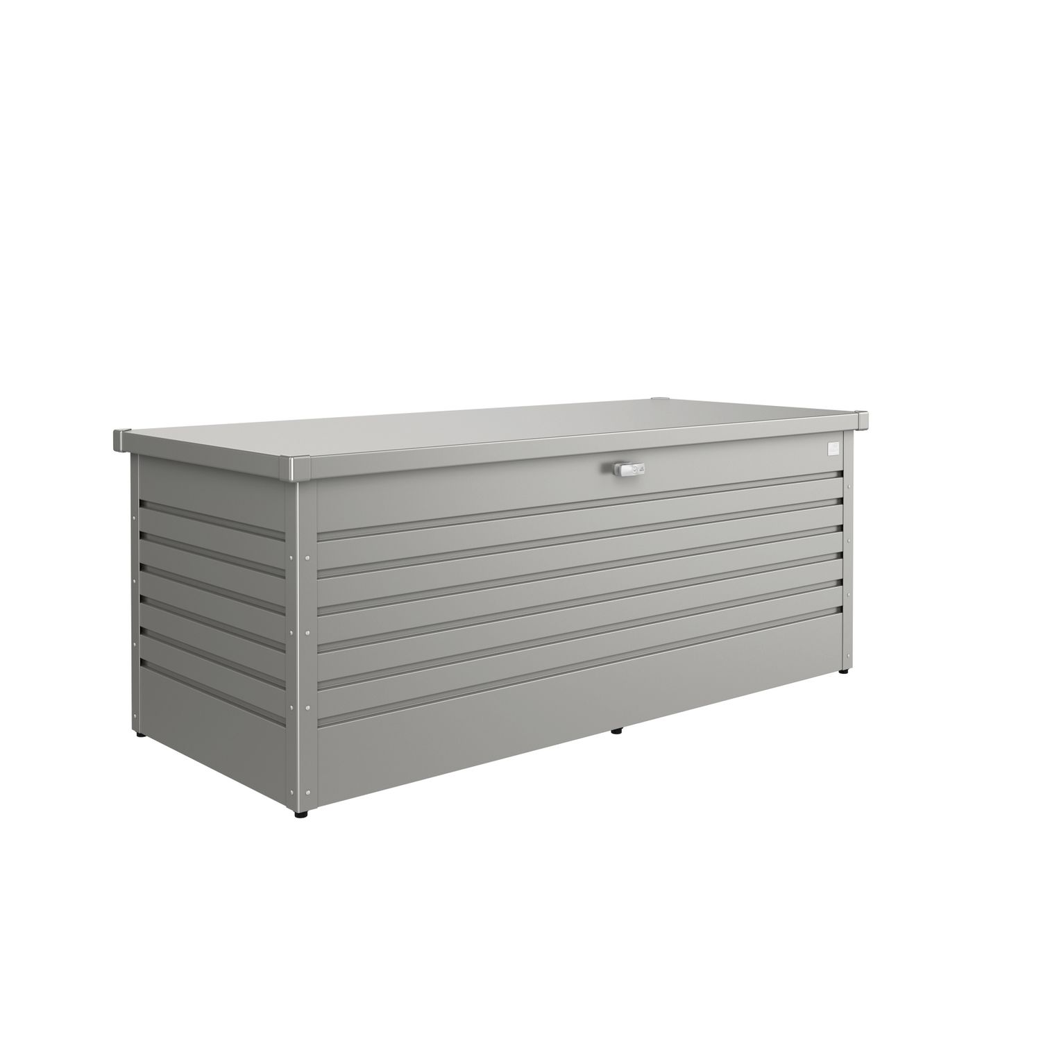 biohort kussenbox hobbybox 180 metaal kwartsgrijs metallic 181x79x71cm