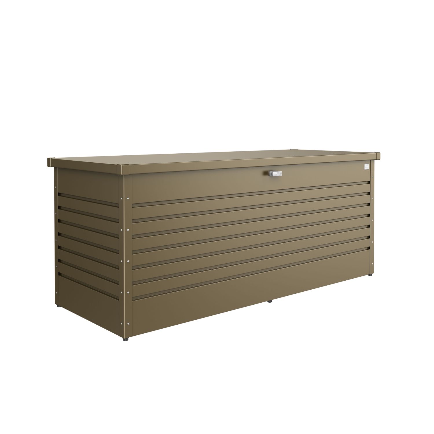 biohort kussenbox hobbybox 200 metaal brons metallic 201x79x83cm