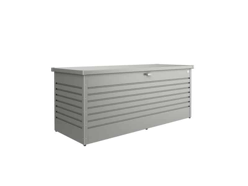 Biohort Kussenbox Hobbybox 200 - Metaal - Kwartsgrijs Metallic - 201x79x83cm