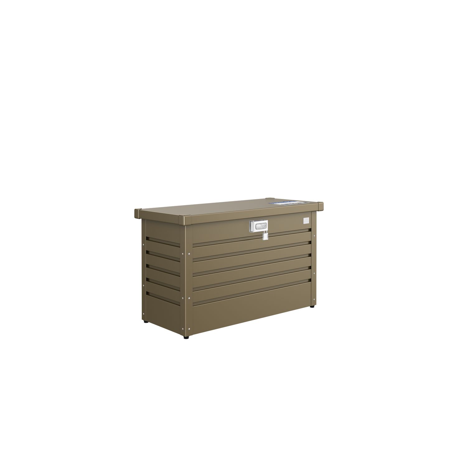 biohort kussenbox pakket box 100 metaal brons metallic 195l 101x46x61cm