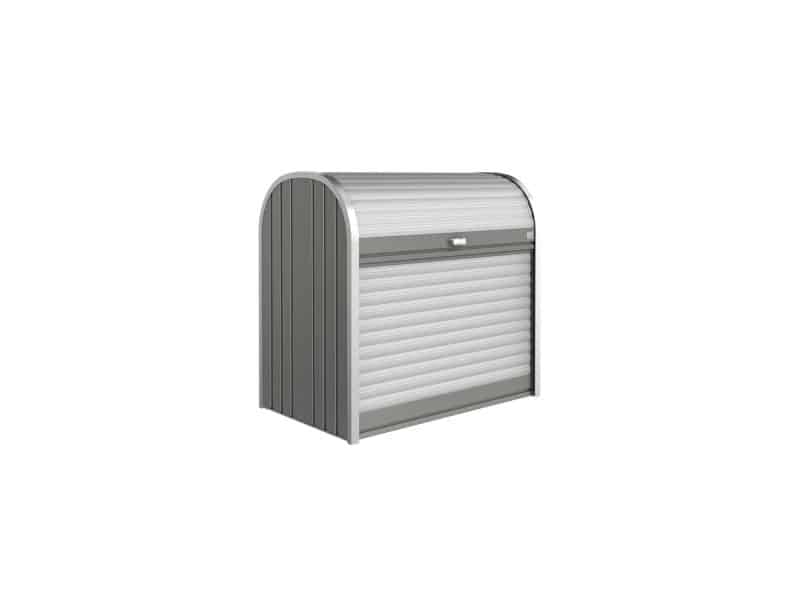 Biohort Opbergbox Storemax 120 Kwartsgrijs Metallic 73x117cm