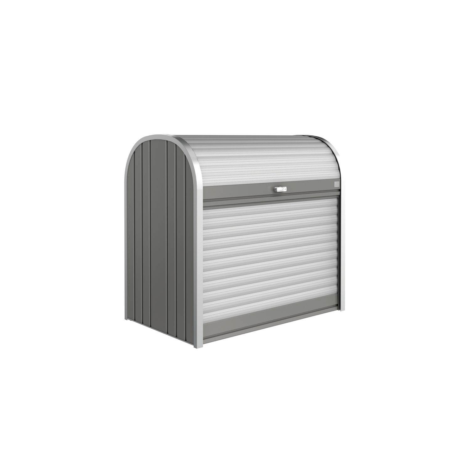 biohort opbergbox storemax 120 kwartsgrijs metallic 73x117cm