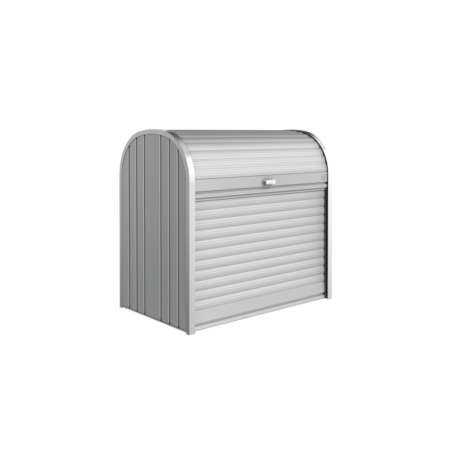 biohort opbergbox storemax 120 zilver metallic 73x117cm