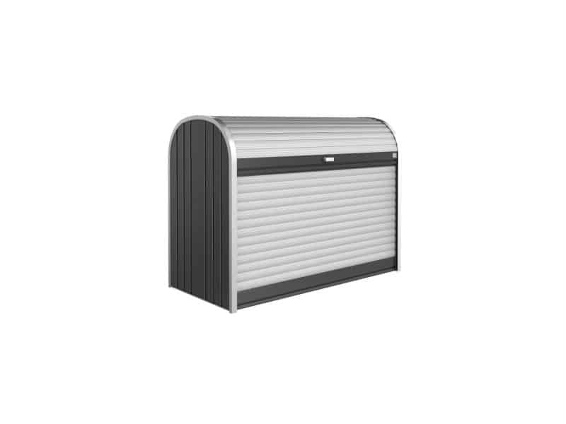 Biohort Opbergbox Storemax 160 Donkergrijs Metallic 78x163cm
