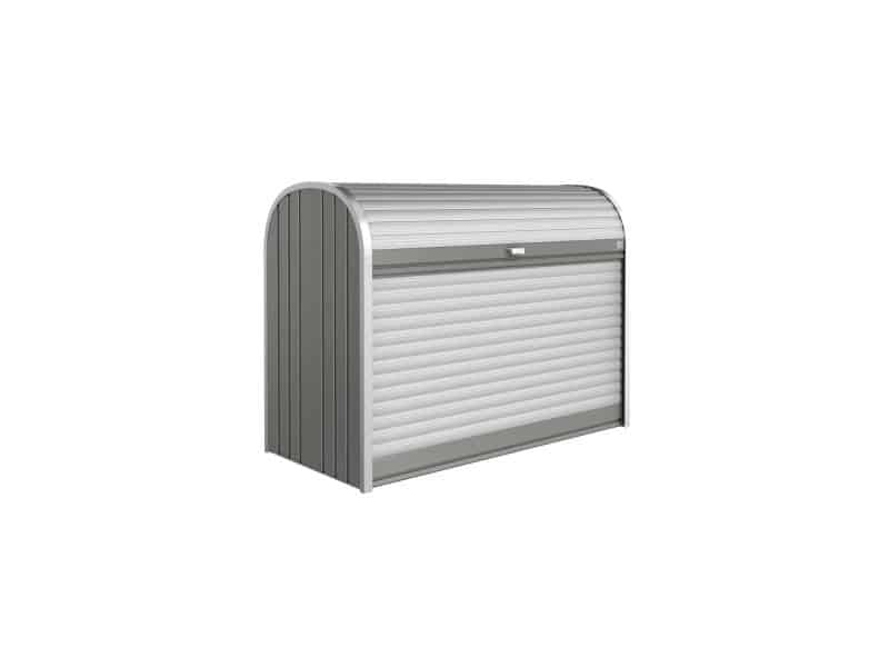 Biohort Opbergbox Storemax 160 Kwartsgrijs Metallic 78x163cm