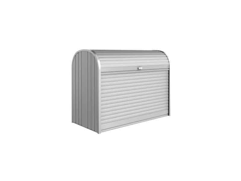 Biohort Opbergbox Storemax 160 Zilver Metallic 78x163cm