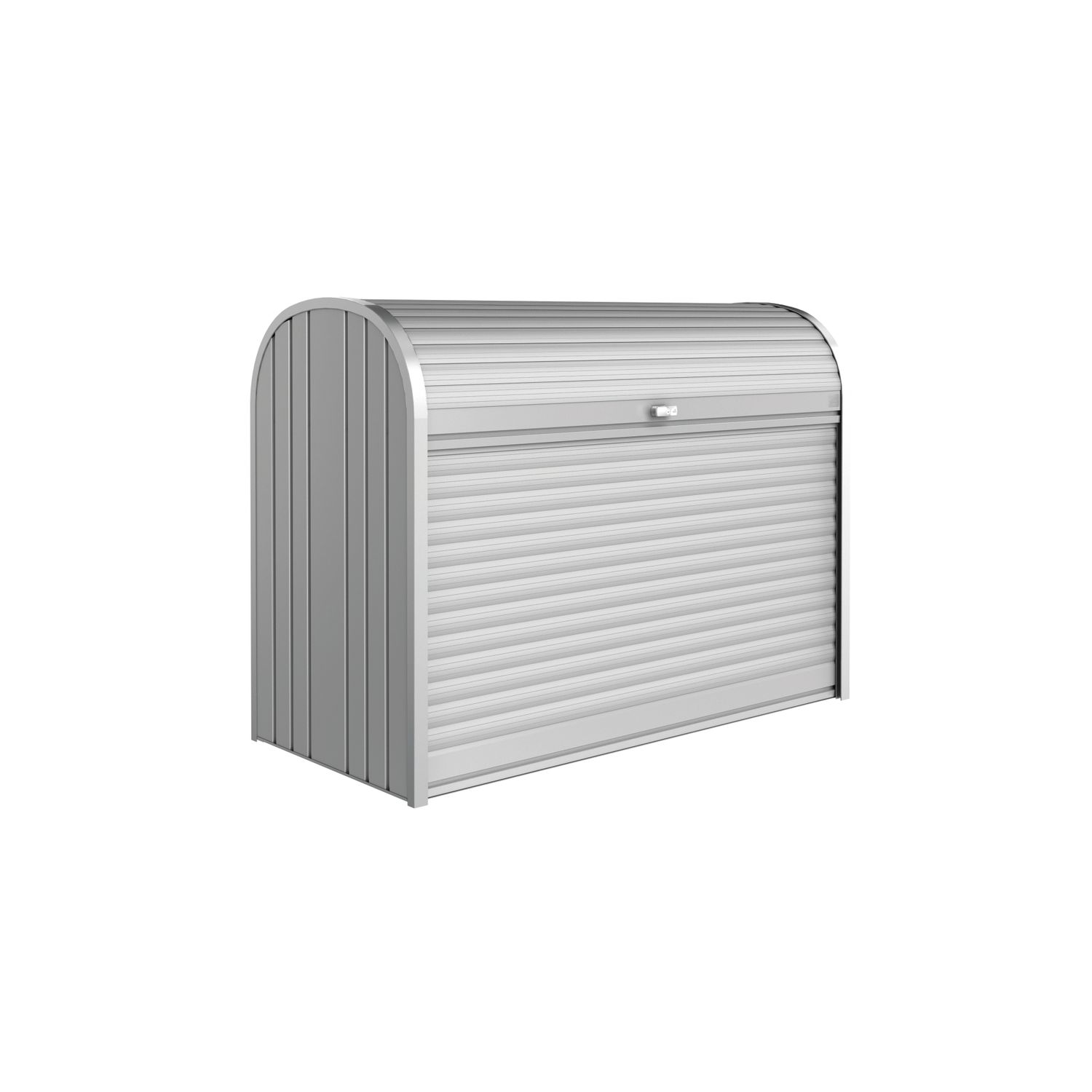 biohort opbergbox storemax 160 zilver metallic 78x163cm