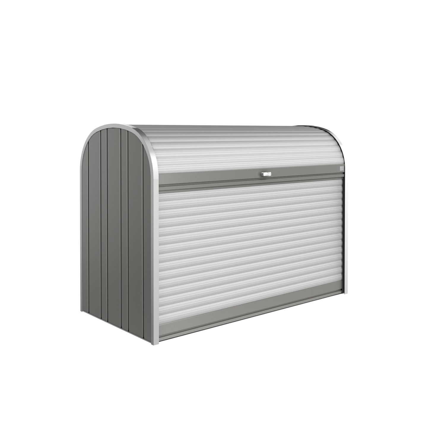 biohort opbergbox storemax 190 kwartsgrijs metallic 97x190cm