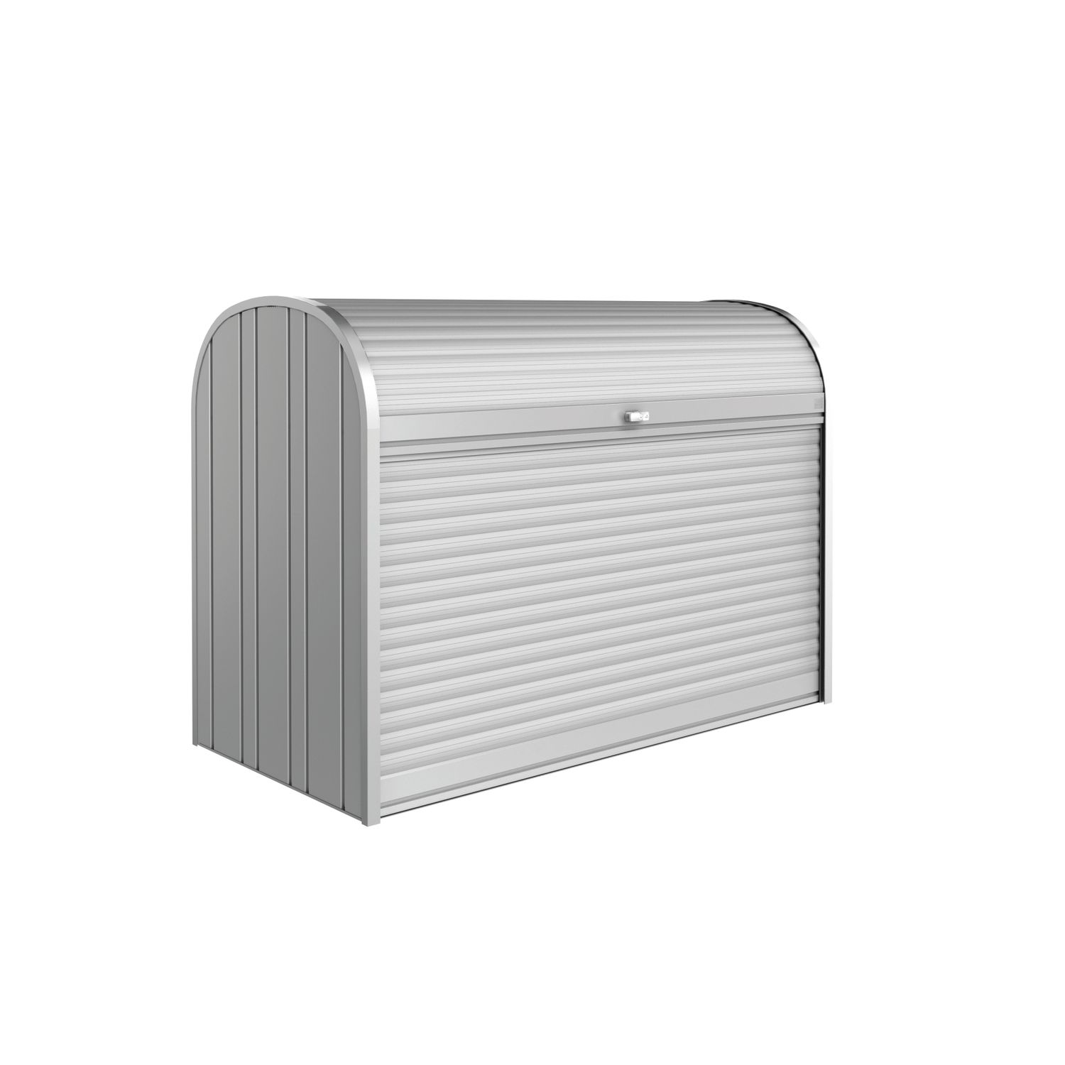 biohort opbergbox storemax 190 zilver metallic 97x190cm