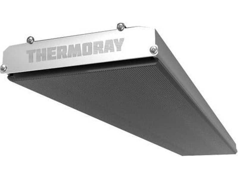 Blackheater / terrasverwarming 2400 Watt zwart gepoedercoated