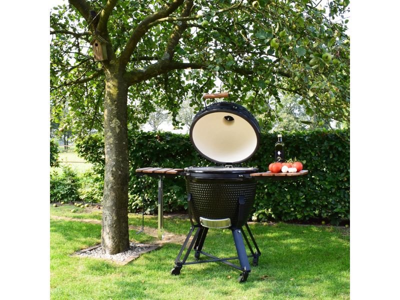BLISS kamado 23 BBQ - houtskool barbecue - inclusief levenslange