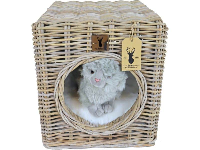 Boony Est 1941 rotan hocker 40x40x45 cm Boony-Est-1941 Gebr. de Boon - Gebr de boon