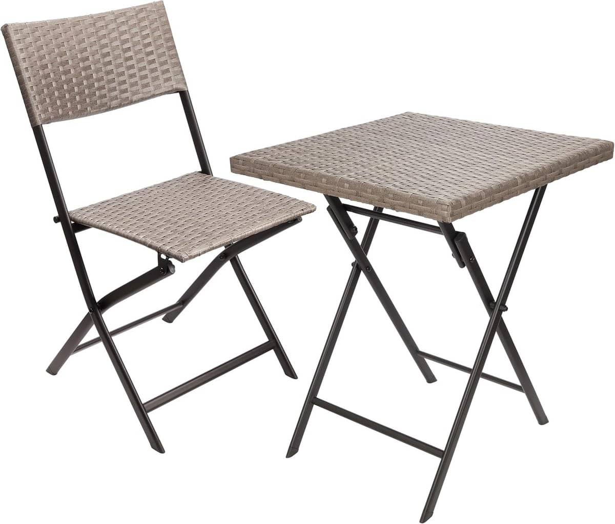 brubaker balkonset toscane met tafel en 1 stoel