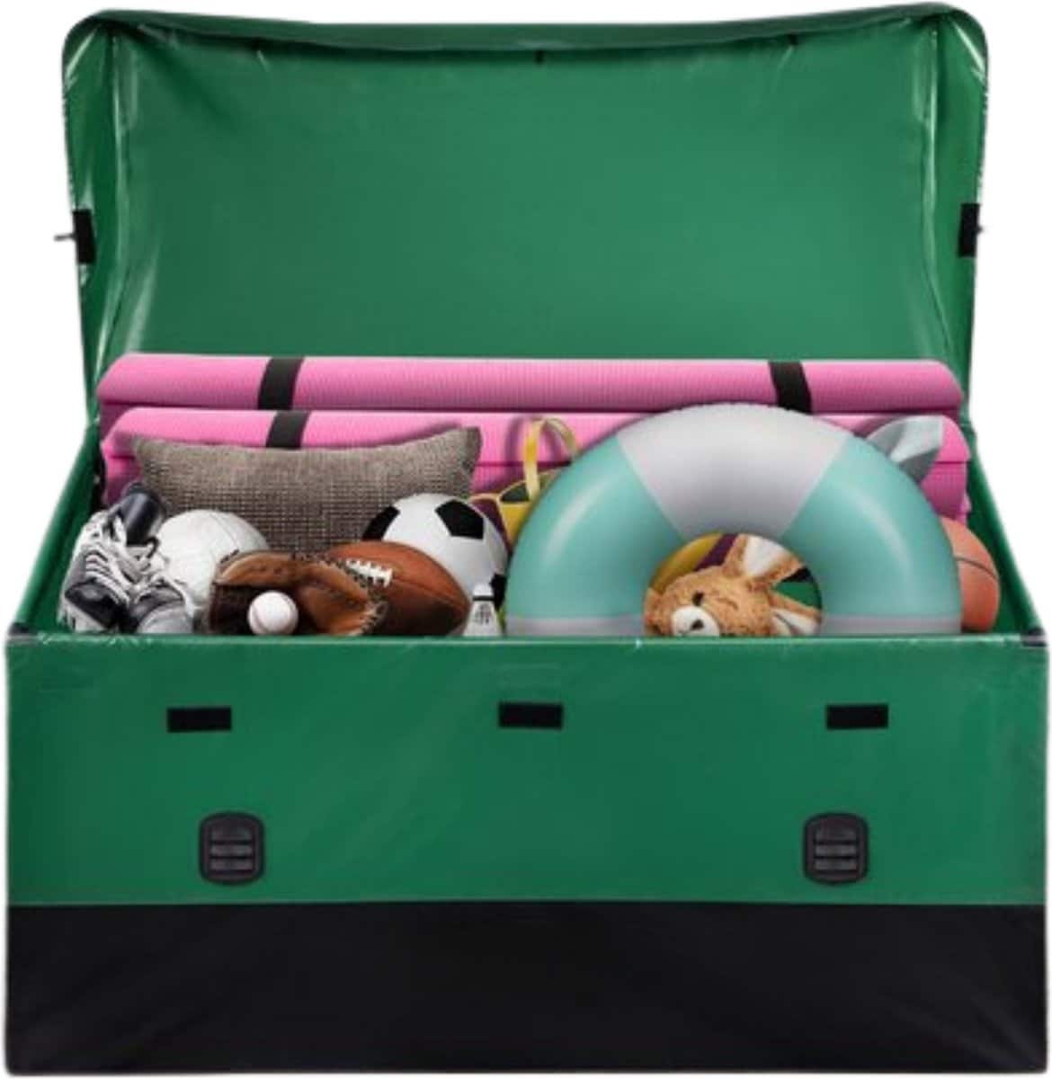 buiten opbergdoos 1013l waterdicht voor terras of tuin 147x86x108 cm