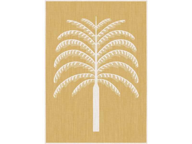 Buitenkleed Breeze geel/okergeel - Interieur05 - 240 x 340 cm - (XL)