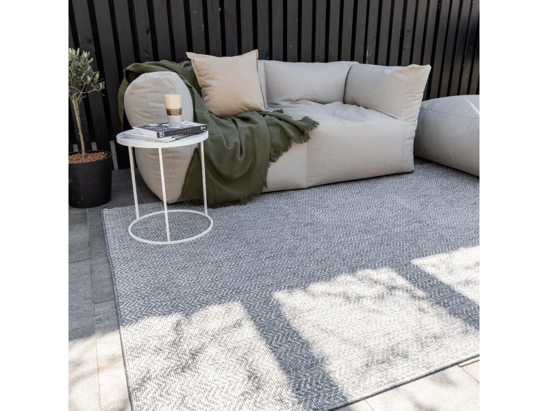 Buitenkleed Dahl Grijs Eva Interior - 240 x 340 cm - (XL)
