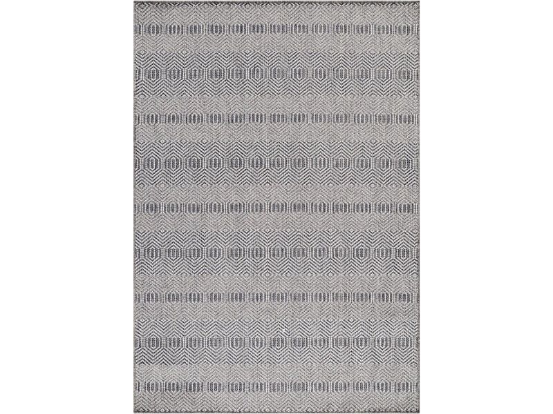 Buitenkleed met patronen Aruba - grijs 4903 - 200x290 cm