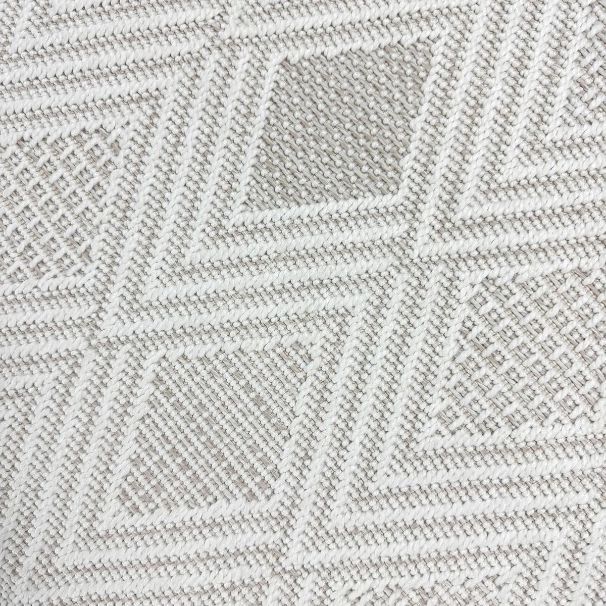 buitenkleed met ruitpatroon voor tuin en balkon robuust en weerbestendig 120 x 170 cm